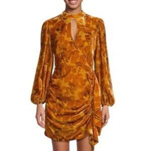 fall maxi dresses for women with sleeves PRETTYGARDEN Women Fall Long Sleeve Smocked Maxi Dress Casual Square N main image 1